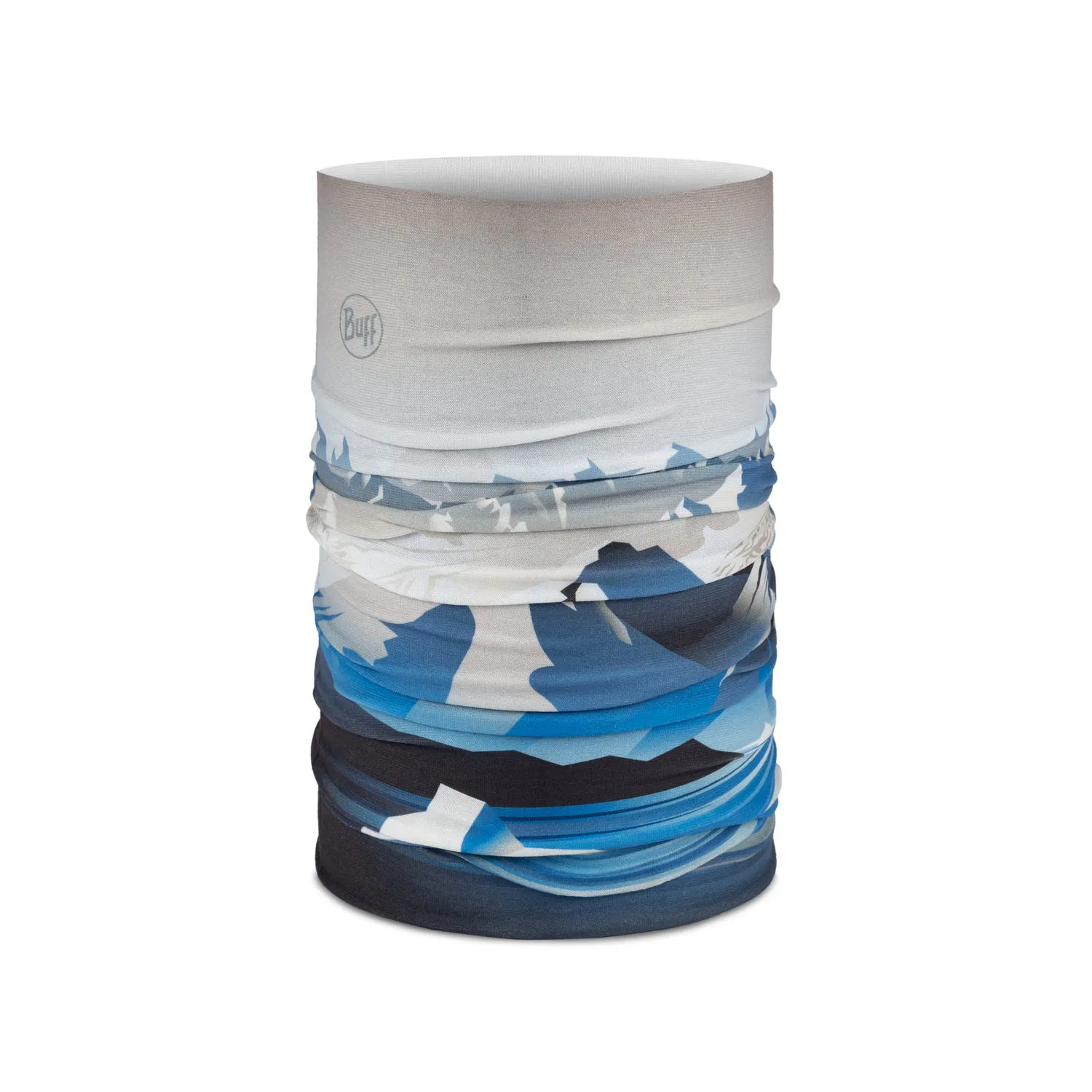 BUFF Original EcoStretch Neckwear Gem Crystal Grey White Unisex sold by Buff
