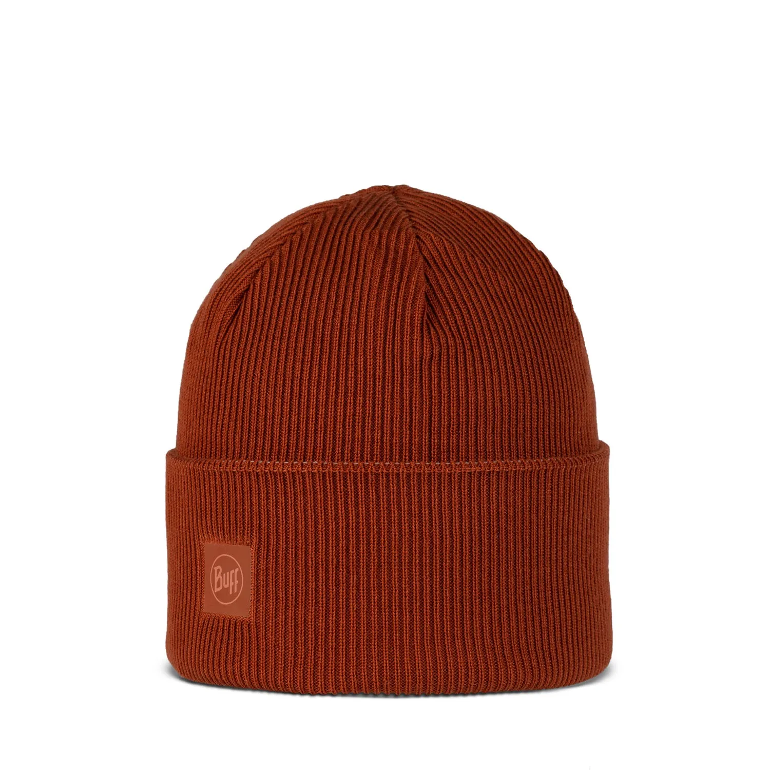BUFF CrossKnit Beanie Solid Cinnamon Brown Unisex sold by Buff