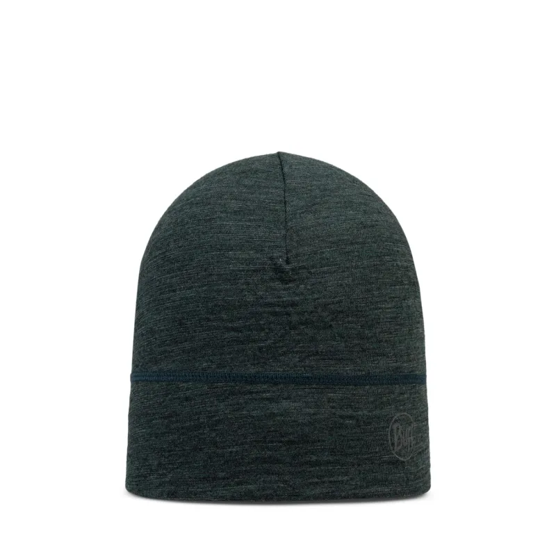 BUFF Merino Lightweight Beanie Multistripes Forest Green Unisex sold by Buff