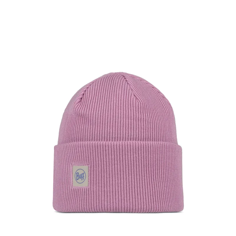 BUFF CrossKnit Beanie Solid Camelia Pink Unisex sold by Buff