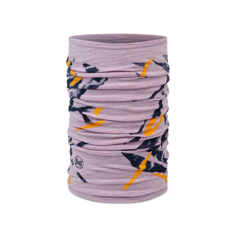 BUFF Merino Lightweight Prints Virta Grape Ice Purple Unisex sold by Buff