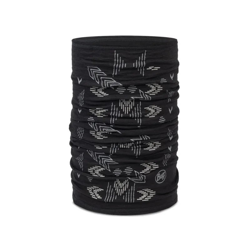 BUFF Merino Lightweight Prints Vanyr Black Unisex sold by Buff