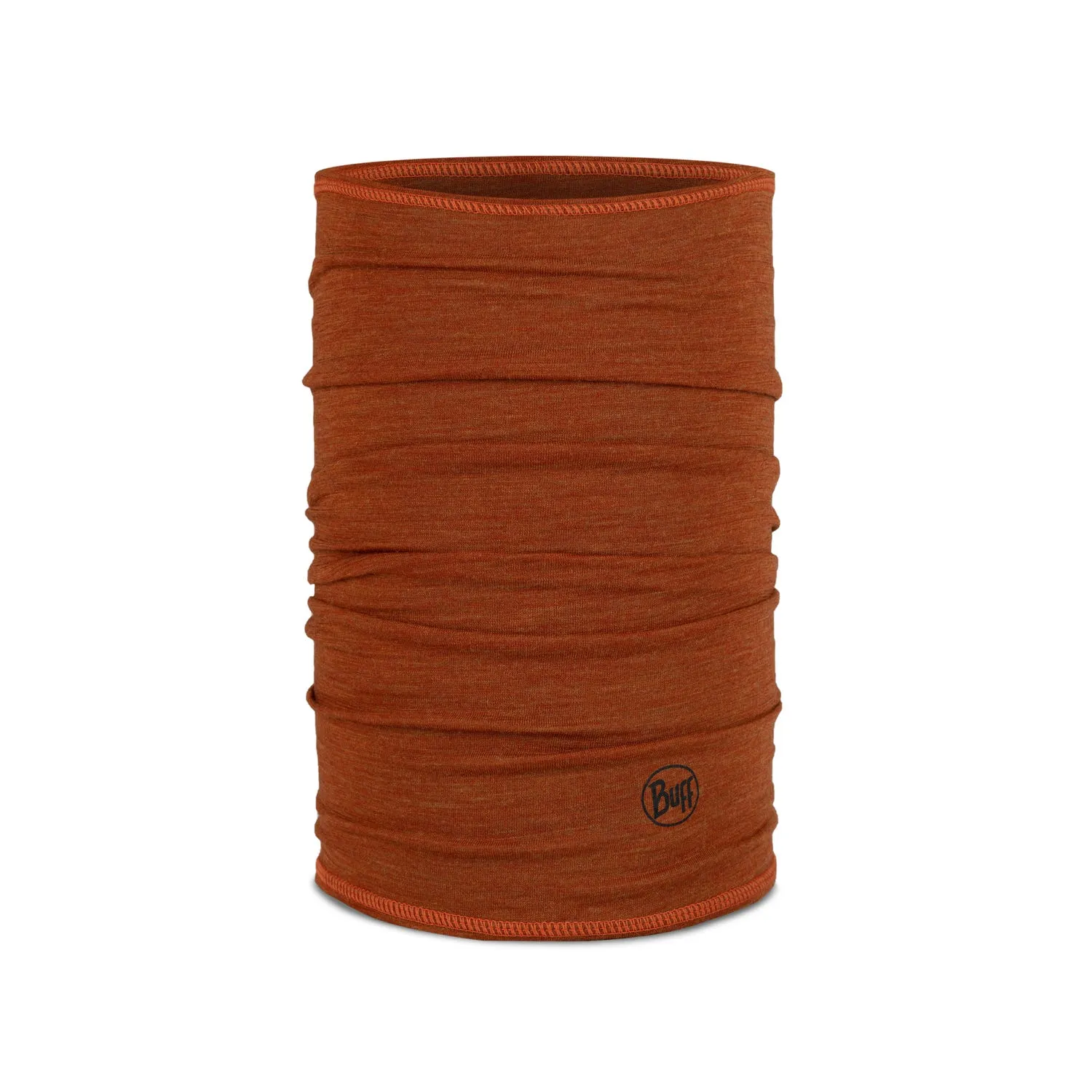 BUFF Merino Lightweight Neckwear Solid Cinnamon Brown Unisex sold by Buff