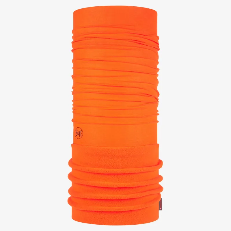 BUFF Polar Neckwear Solid Orange Fluor Unisex sold by Buff