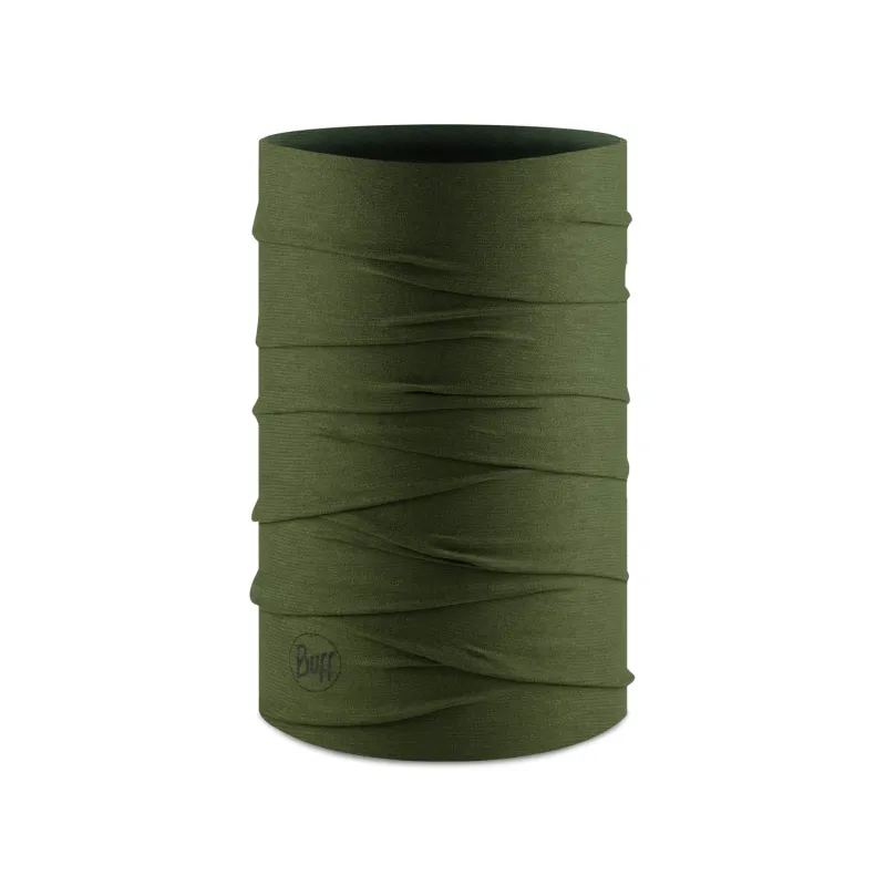 BUFF CoolNet UV® Neckwear Solid Military Green Unisex sold by Buff