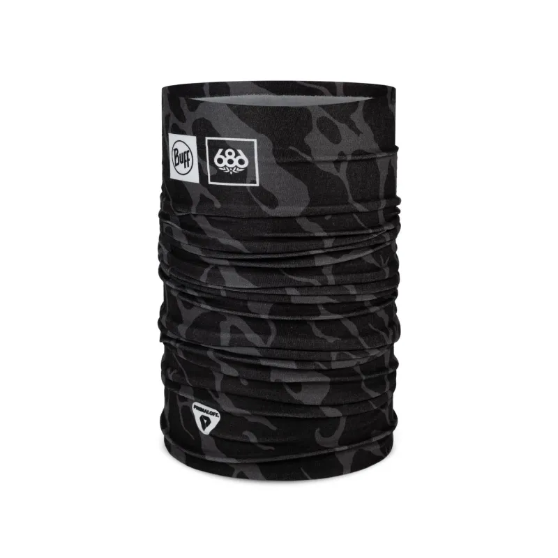 BUFF ThermoNet® Neckwear Fractured 686 Black Unisex sold by Buff