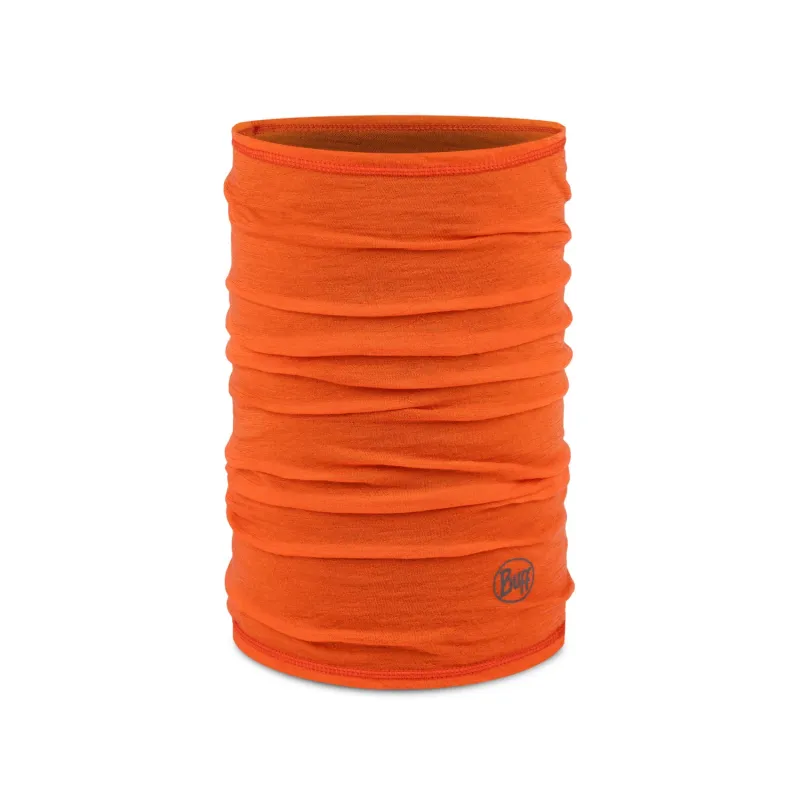 BUFF Merino Lightweight Neckwear Solid Poppy Red Unisex sold by Buff