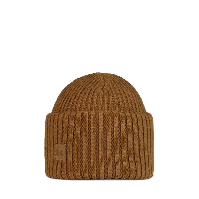 BUFF Knitted Beanie Rutger Copper Brown Unisex sold by Buff