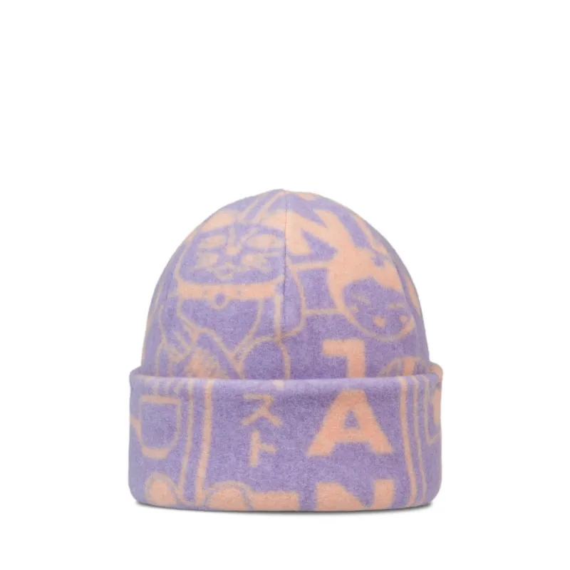 BUFF Polar Prints Beanie Leta Grape Ice Purple Unisex sold by Buff