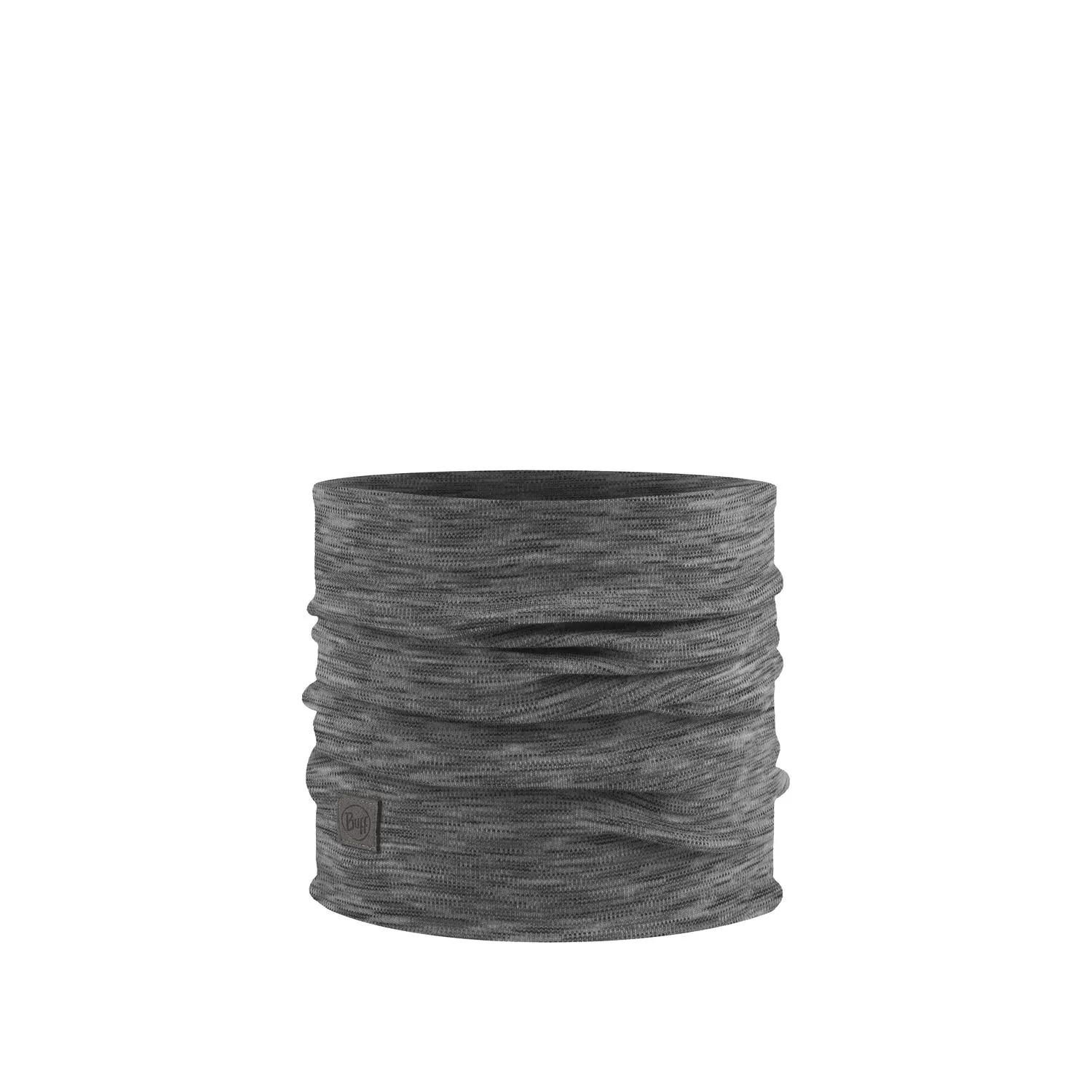 BUFF Merino Heavyweight Neck Warmer Fog Grey Multi Stripes Women sold by Buff