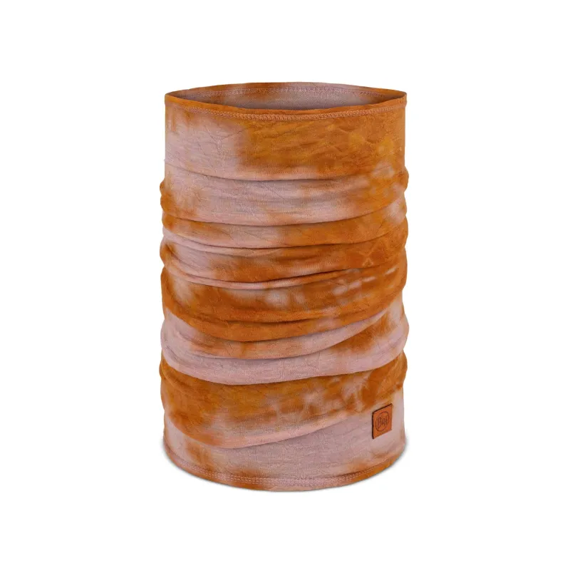 BUFF Merino Lightweight Neckwear Pansy Orange Unisex sold by Buff