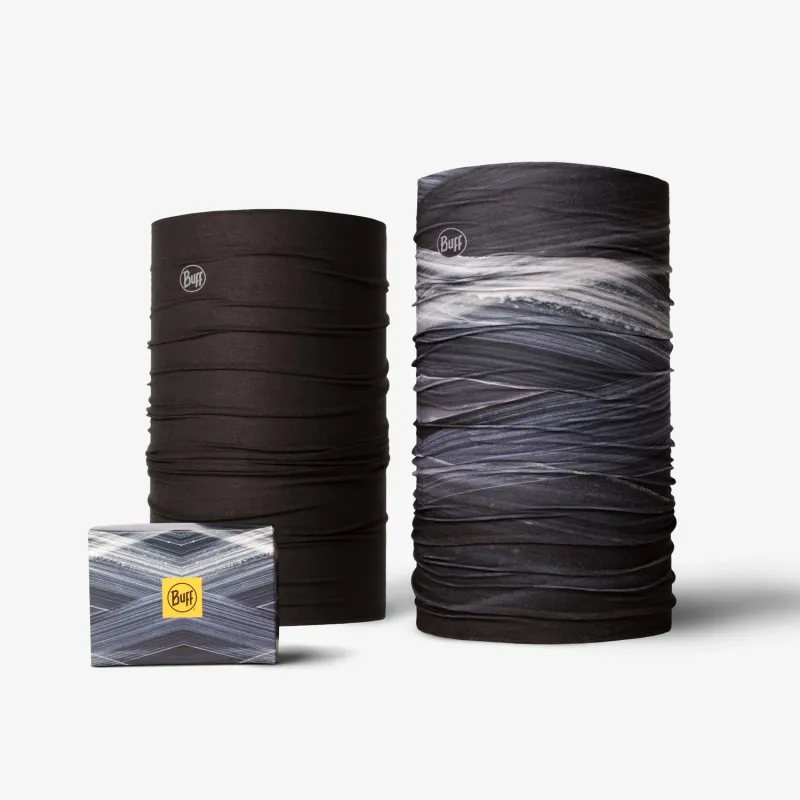 BUFF Twin Pack Original EcoStretch Neckwear Twin Pack Black Multi sold by Buff