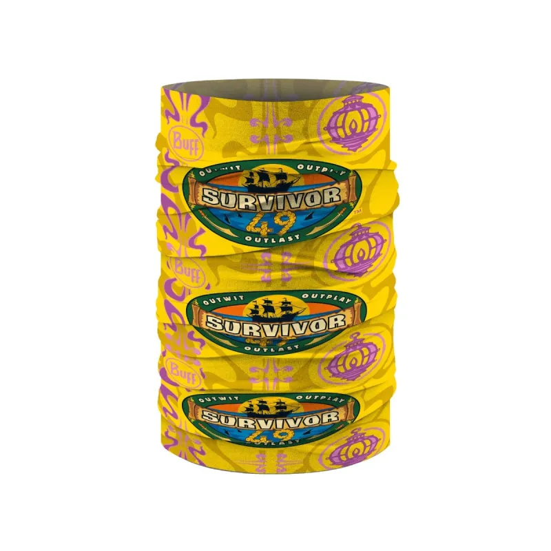 BUFF Original EcoStretch Neckwear Survivor Season 49 Hina Yellow sold by Buff