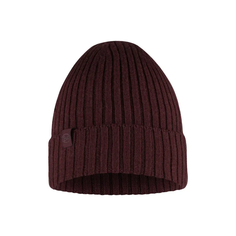 BUFF Knitted Beanie Norval Maroon Red Unisex sold by Buff