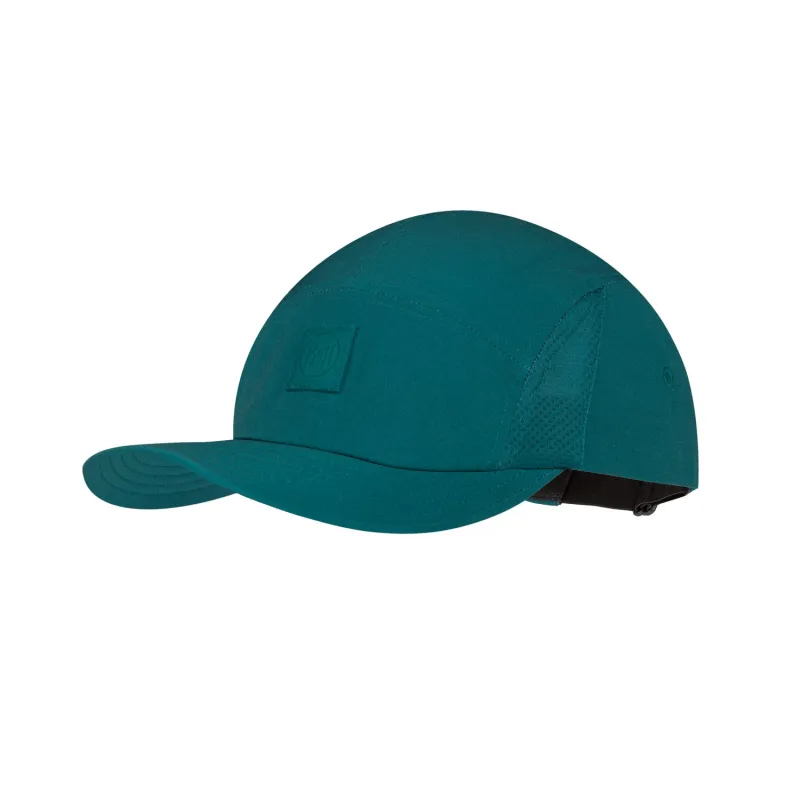 BUFF 5 Panel Go Cap Solid Teal  Green Unisex sold by Buff