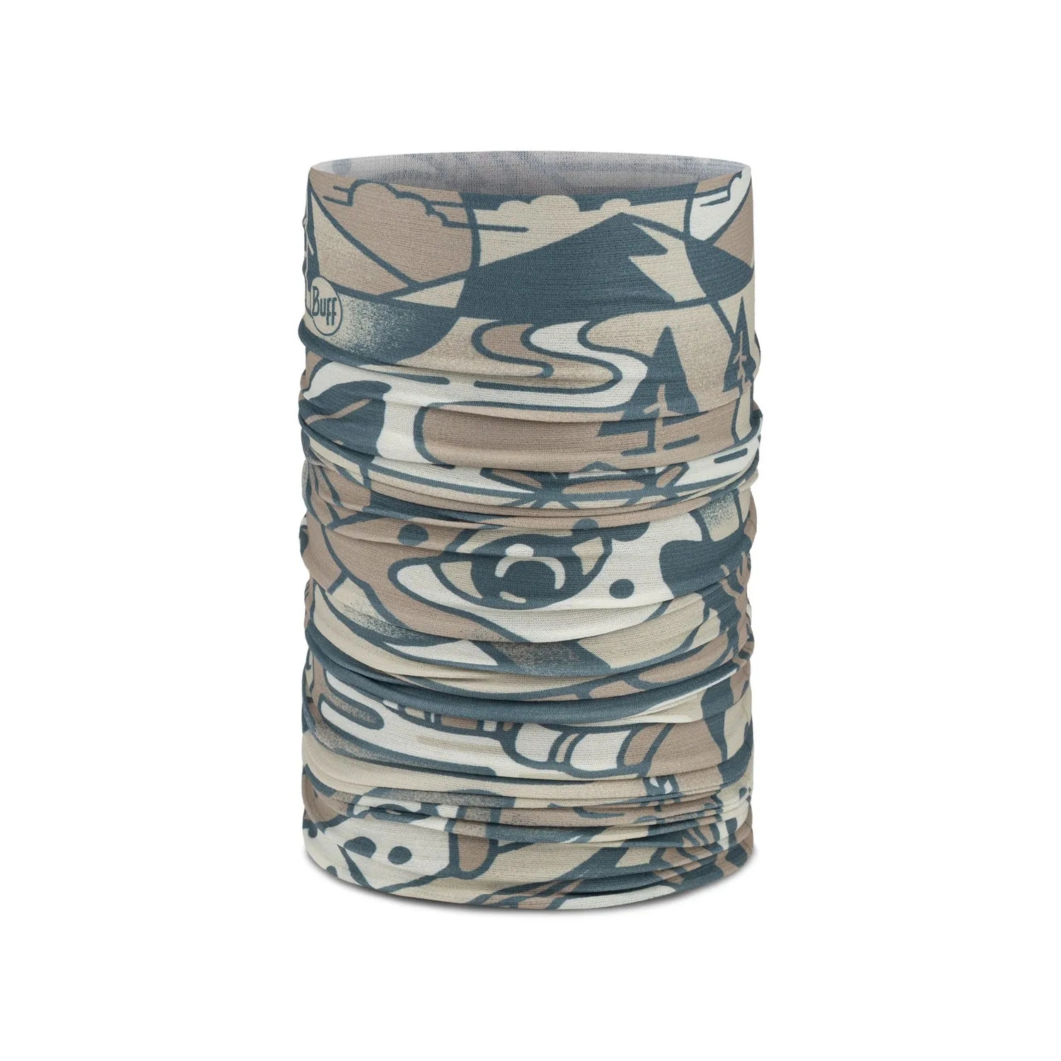 BUFF Realtree® CoolNet UV® Neckwear Lake River Multi by Rob Ben sold by Buff
