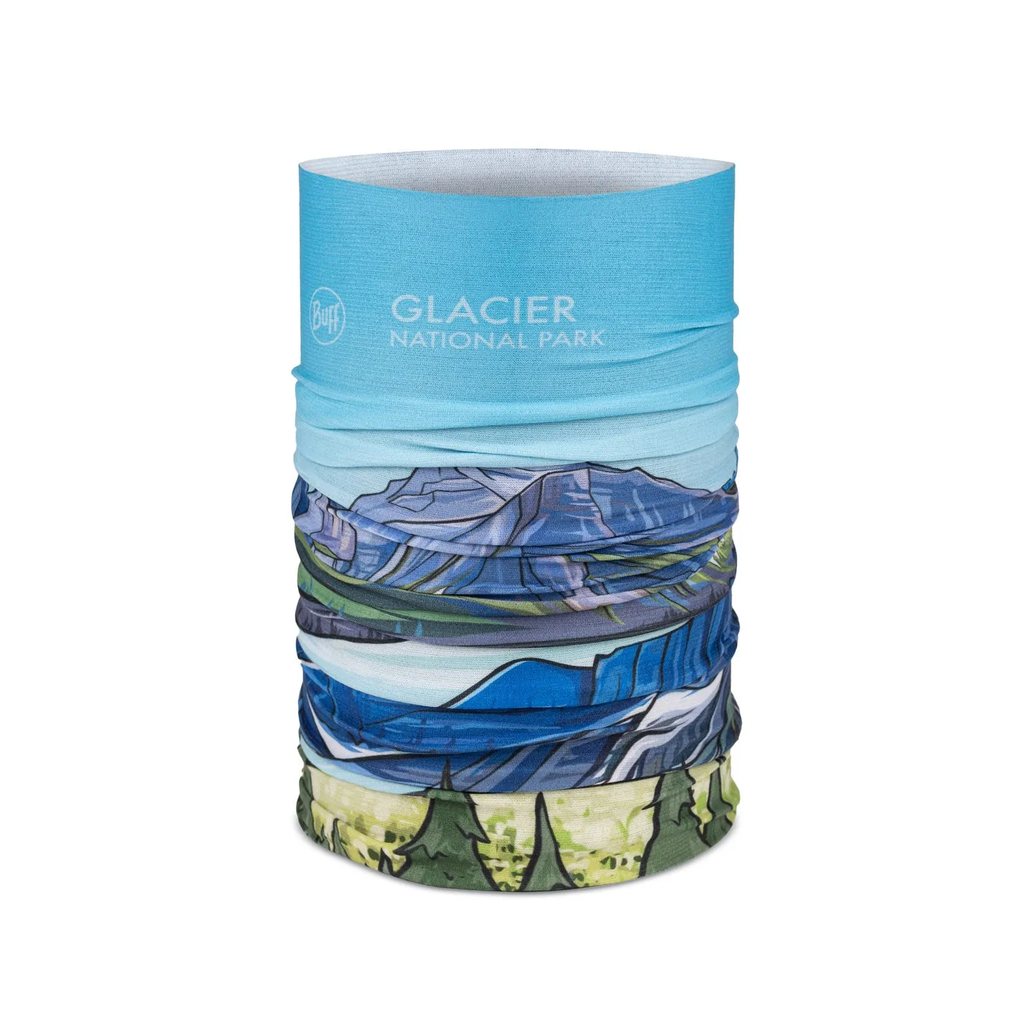 BUFF CoolNet UV® Neckwear Glacier National Park by Gretchen Legg sold by Buff