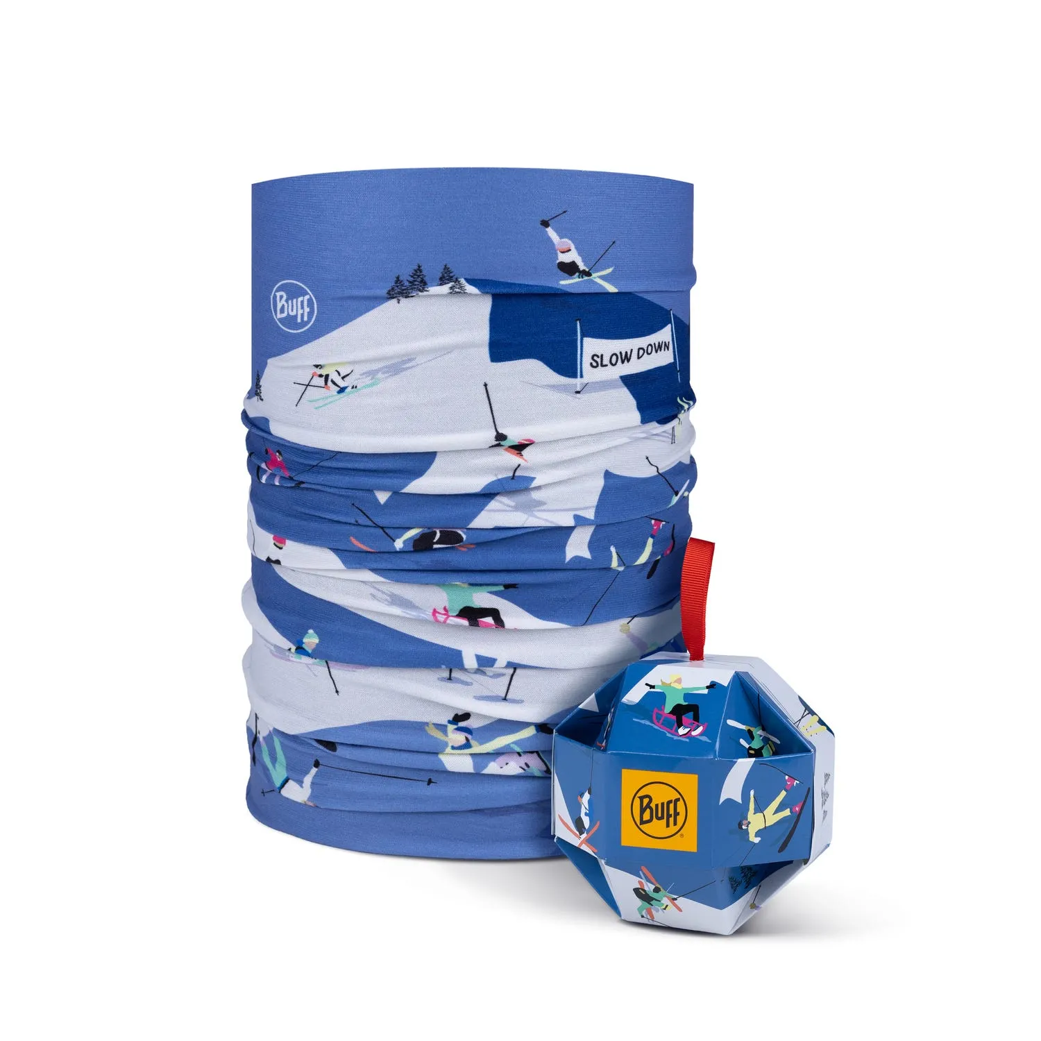 BUFF Original EcoStretch Neckwear Umyr Holidays Blue Unisex sold by Buff