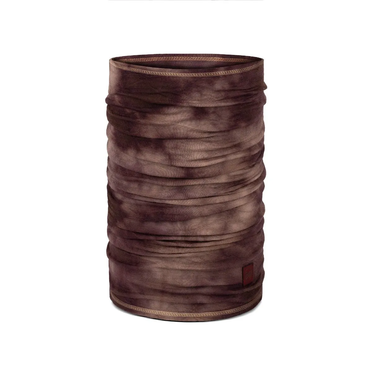 BUFF Merino Lightweight Neckwear Natural Tye Dye Burgundy Red Uni sold by Buff