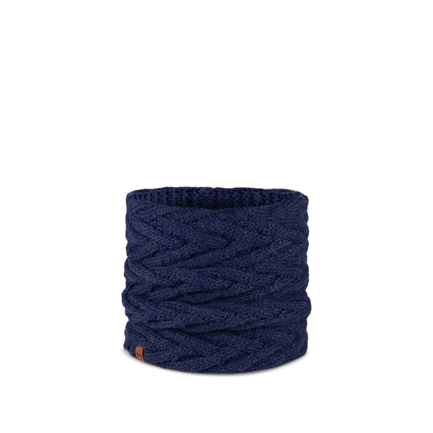 BUFF Knitted & Polar Neck Warmer Caryn Midnight Dark Blue Women sold by Buff