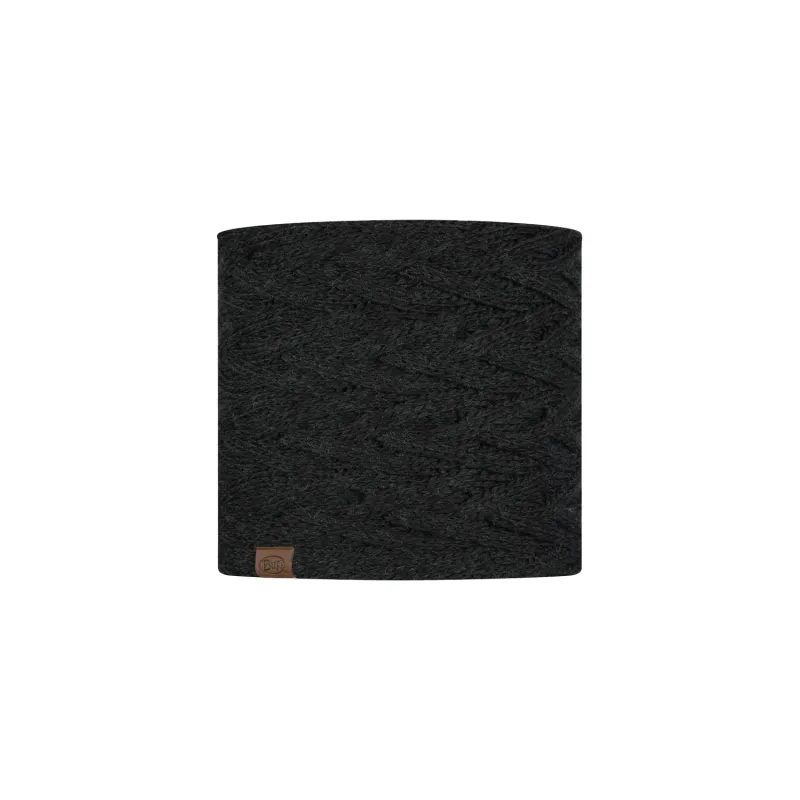 BUFF Knitted & Polar Neck Warmer Caryn Graphite Dark Grey Women sold by Buff