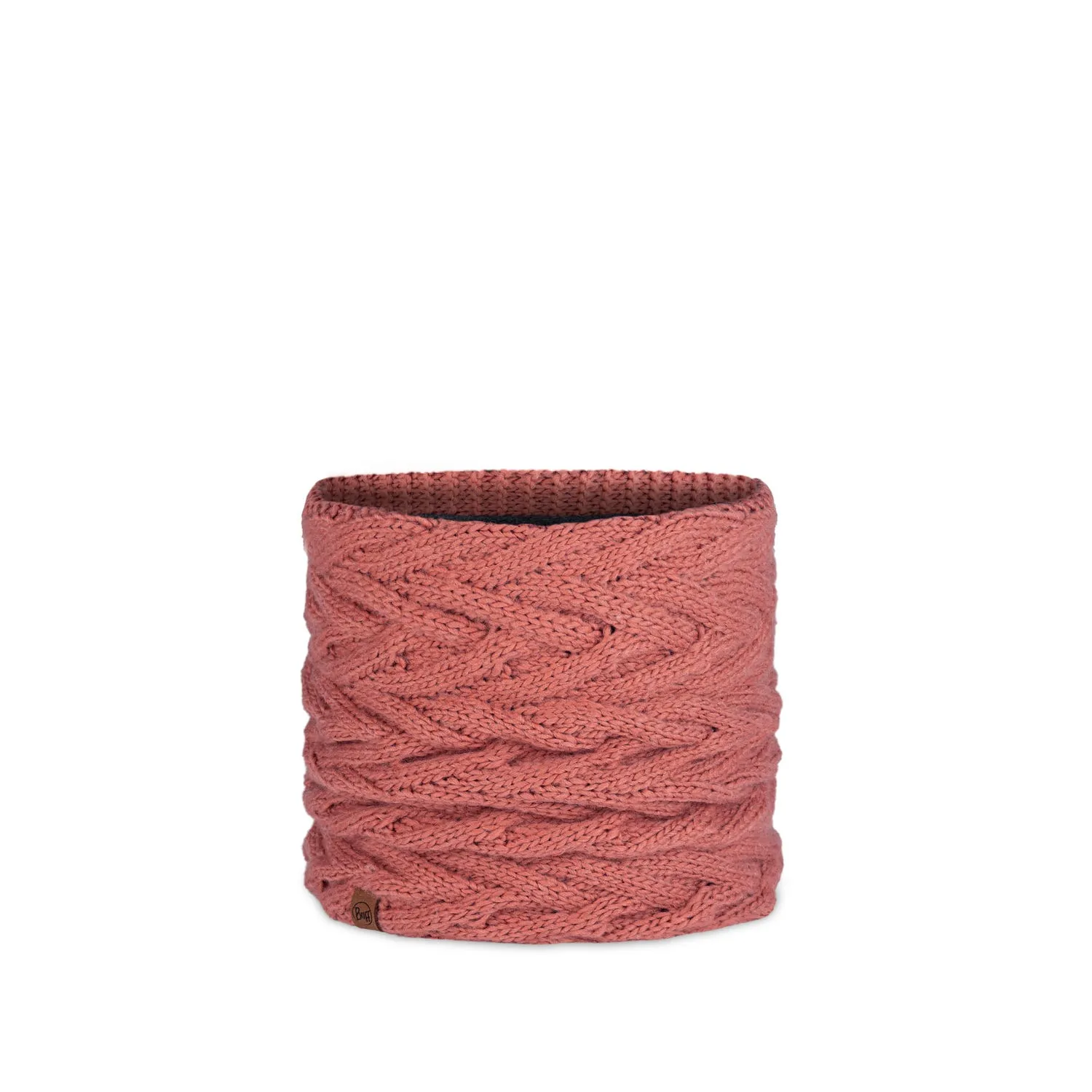 BUFF Knitted & Polar Neck Warmer Caryn Crimson Red Women sold by Buff