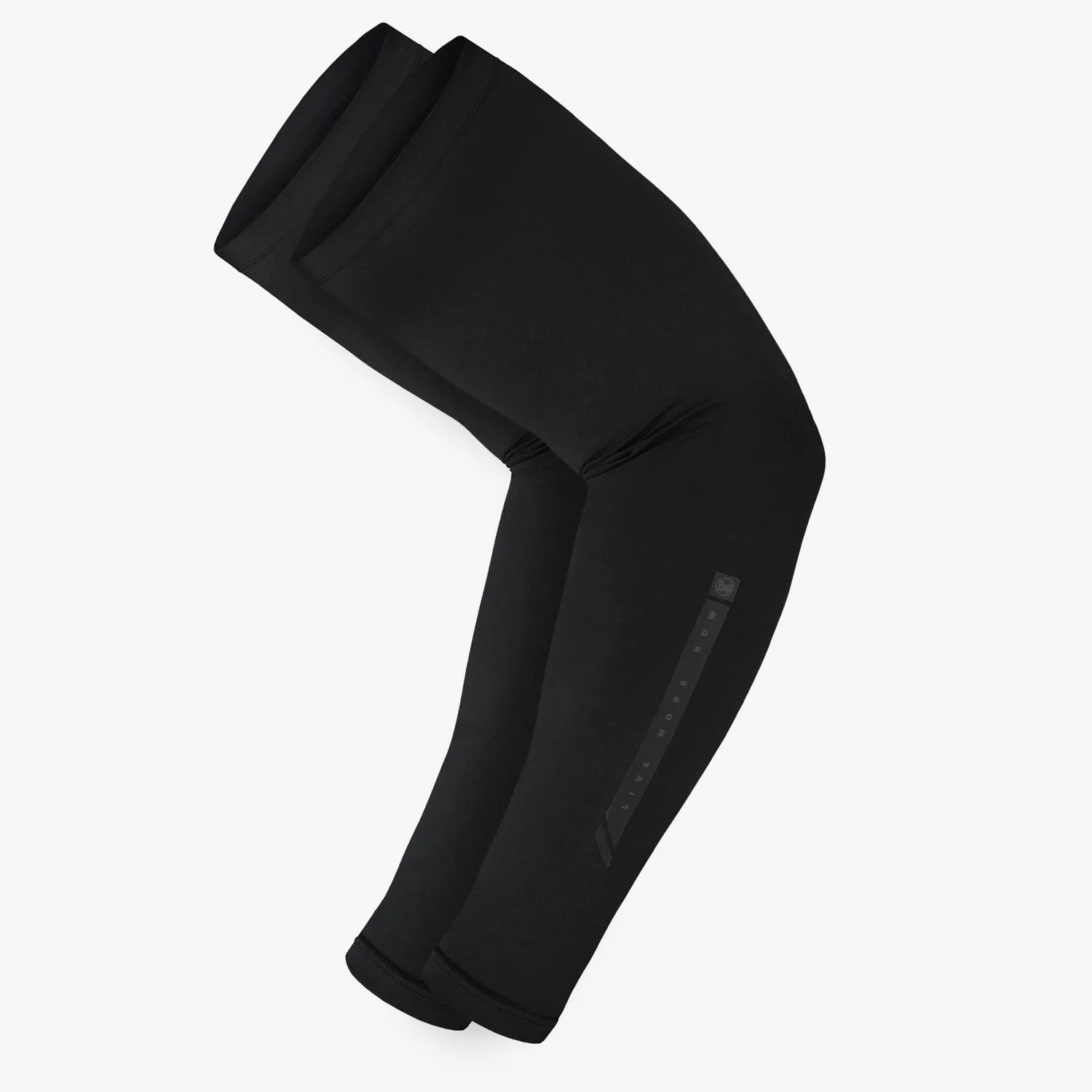 BUFF Arm Sleeves Solid Black Unisex sold by Buff