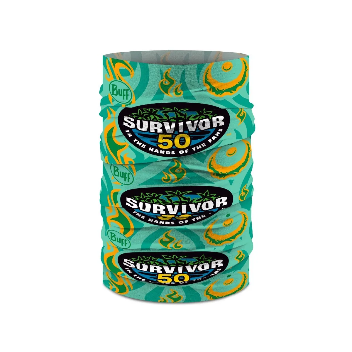 BUFF Original EcoStretch Neckwear Survivor Season 50 Kalo Green U sold by Buff