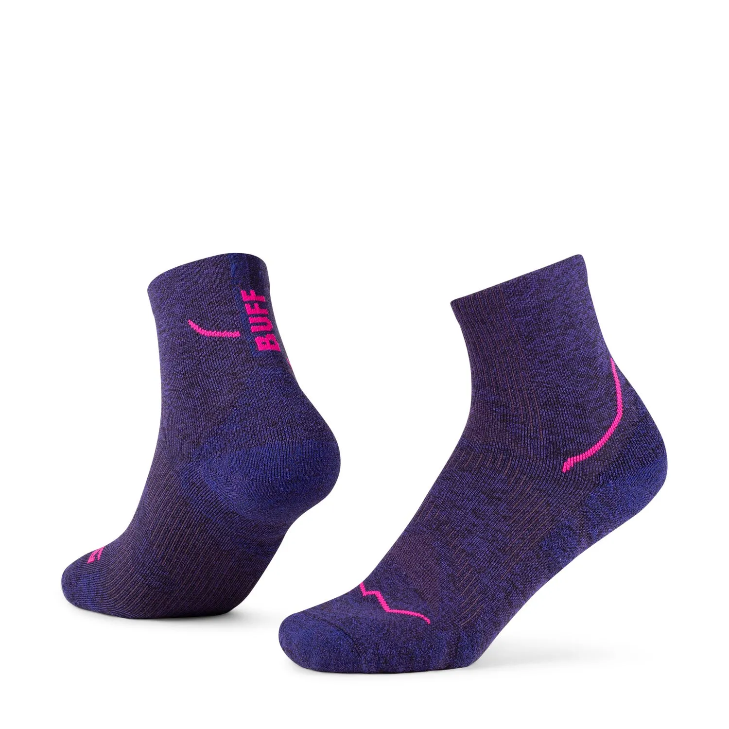 BUFF DryFlx® Quarter Socks Ultramarine Blue Unisex sold by Buff