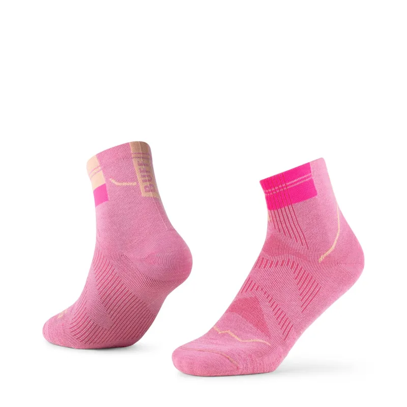 BUFF CoolNet™ Quarter Socks Pink Unisex made by Buff