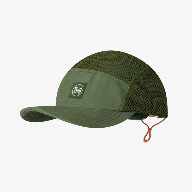 BUFF 5 Panel Air Cap Saret Military Green Unisex made by Buff