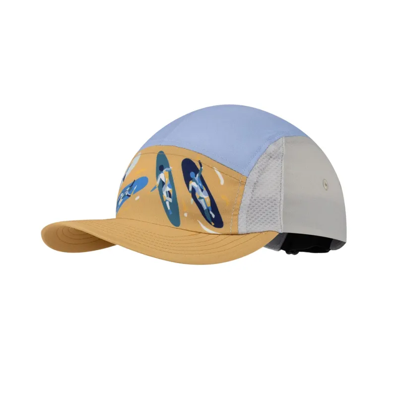 BUFF 5 Panel Go Cap Luvi Glory Blue Unisex made by Buff