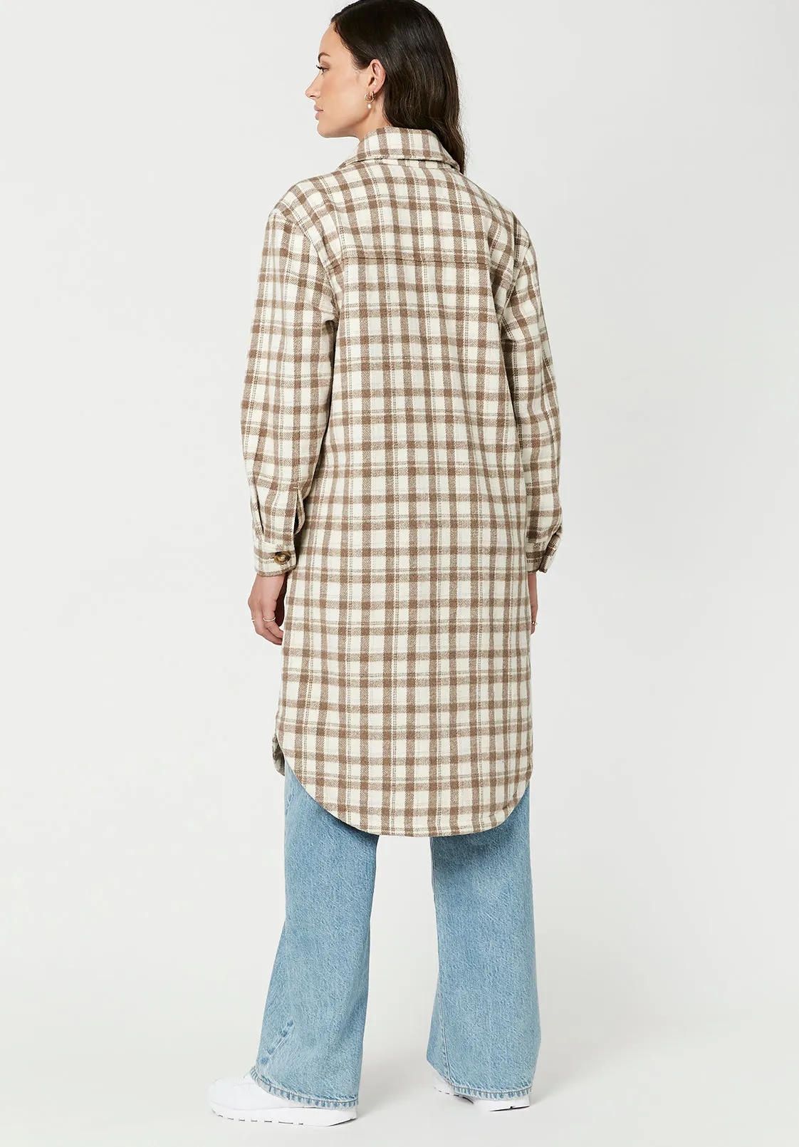 Oversize Marietta Smock Shacket - JK0573F sold by Buffalo David Bitton product image thumbnail 3