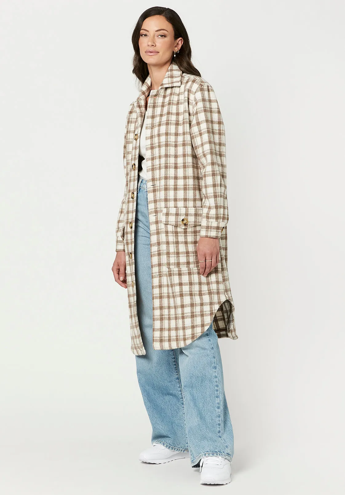Oversize Marietta Smock Shacket - JK0573F sold by Buffalo David Bitton product image thumbnail 5