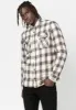 Saxul Men's Shearling Shacket in White Plaid - BM23669 sold by Buffalo David Bitton