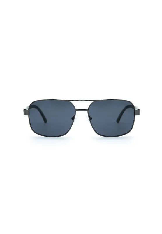 Men's Classic Navigator Sunglasses in Gunmetal - B0022S sold by Buffalo David Bitton