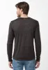Kaduk Men's Long-Sleeve Henley Top in Black - BM24041 sold by Buffalo David Bitton