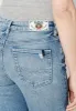 Mid Rise Bootcut Queen Women's Jeans in Worn Blue - BL15841 sold by Buffalo David Bitton