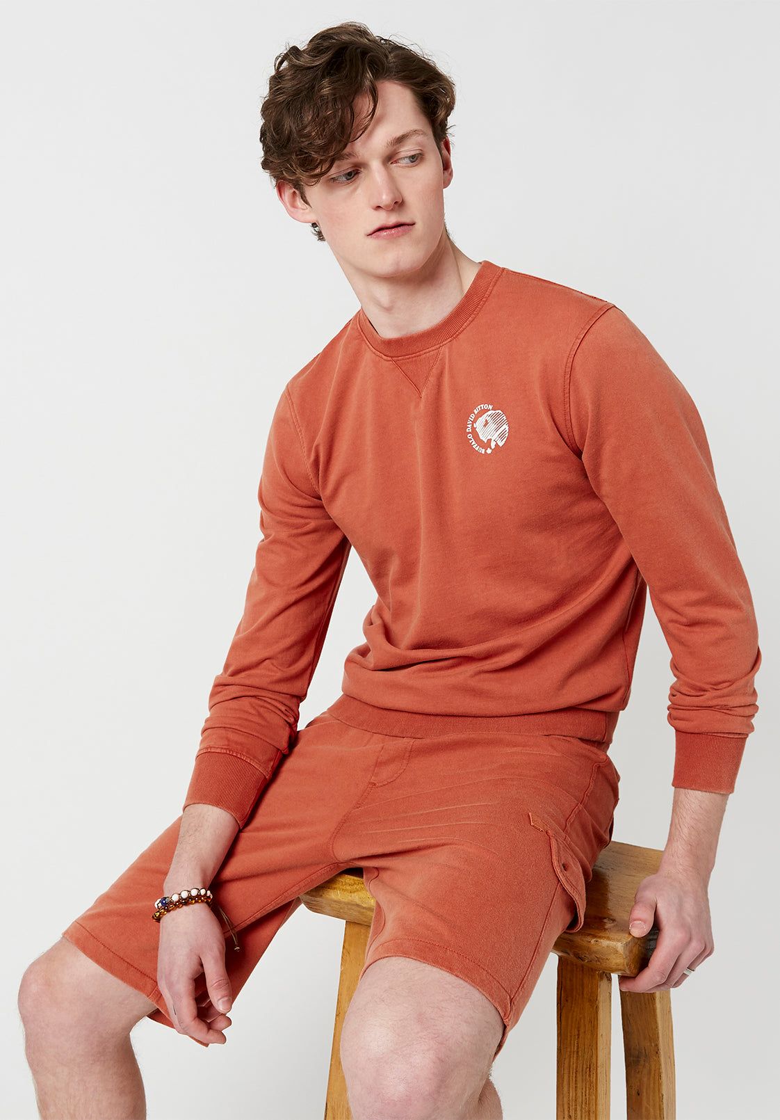 Relaxed Buchost Terry Shorts - BM23524 sold by Buffalo David Bitton product image thumbnail 4