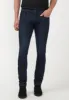 Skinny Max Men's Jeans in Sanded and Faded Dark Blue - BM22589 sold by Buffalo David Bitton