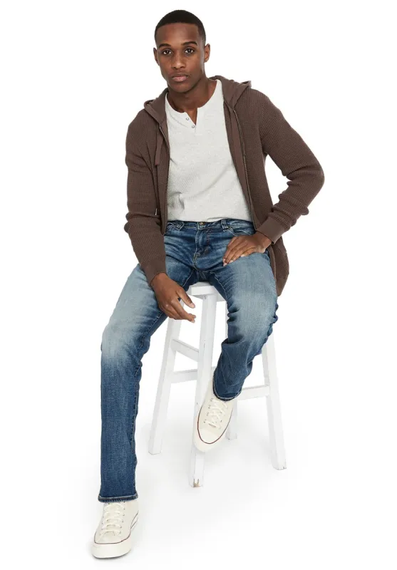 Kukow Chocolate Waffle Sweater - BM23343 sold by Buffalo David Bitton