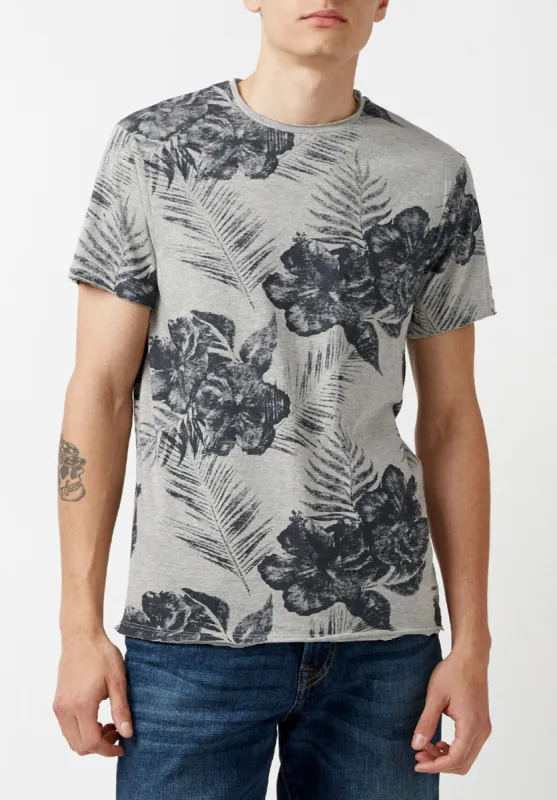 Kushot Hibiscus Print T-Shirt - BM23931 sold by Buffalo David Bitton