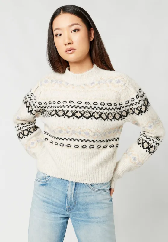 Fair Isle Annalise Sweater - SW0237F sold by Buffalo David Bitton