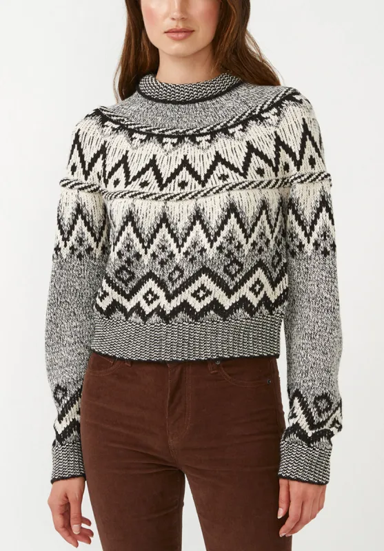 Lesina Women's Sweater in Heather Grey - SW0029F sold by Buffalo David Bitton
