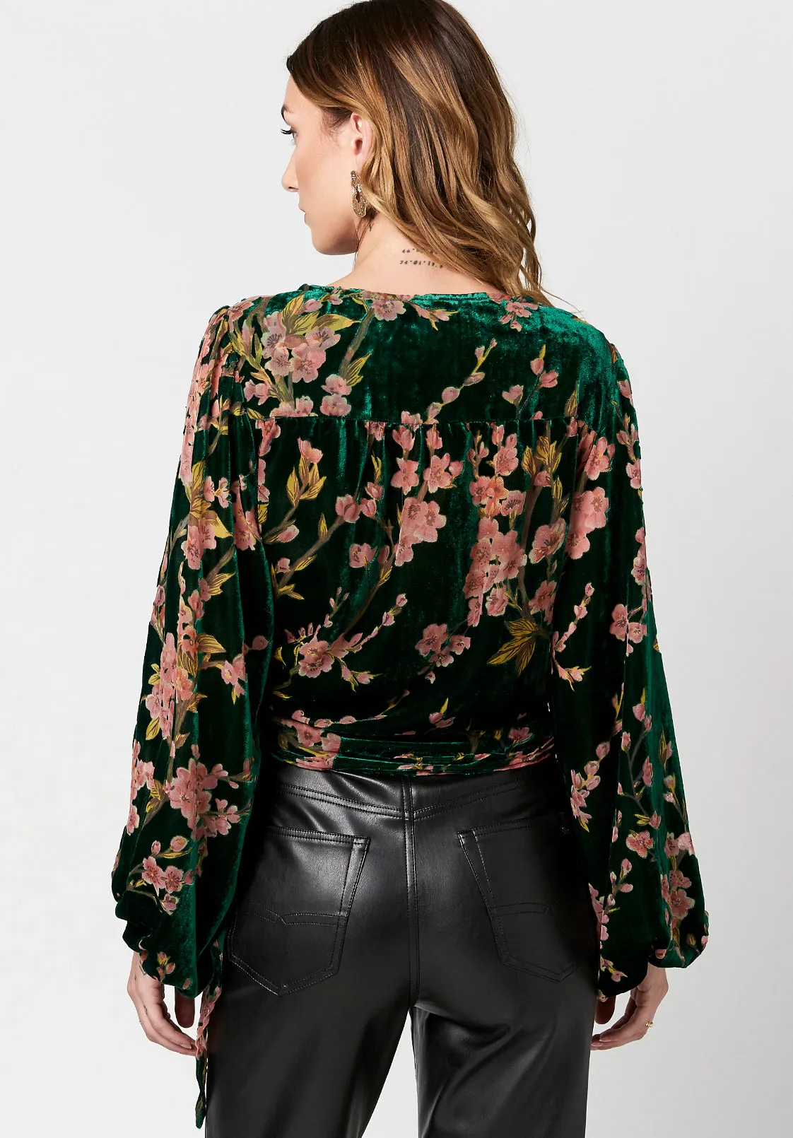 My Treat Wrap Top - WT0616H sold by Buffalo David Bitton product image thumbnail 2