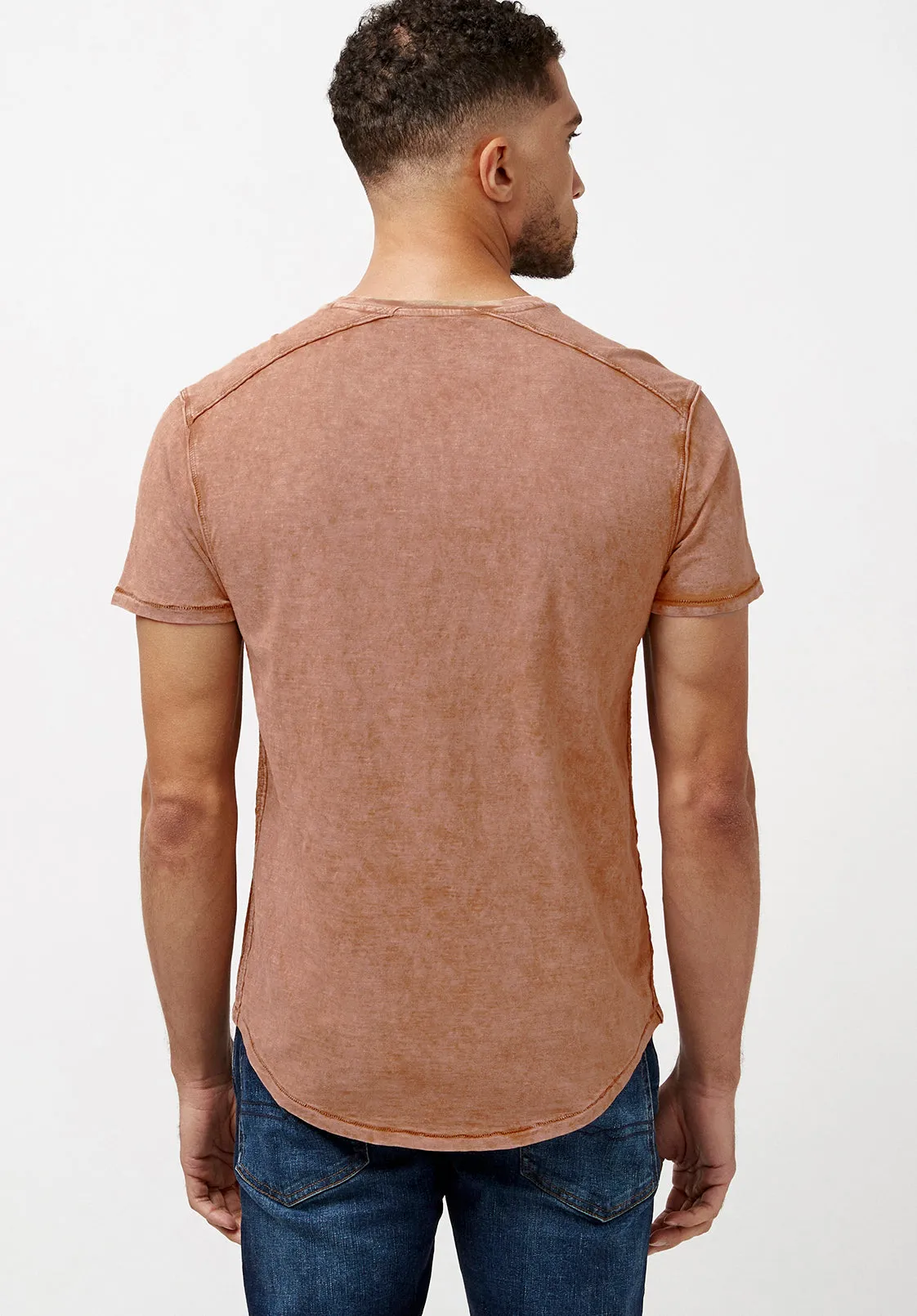 Kamiz Acid Wash Pocket T-Shirt - BM23839 sold by Buffalo David Bitton product image thumbnail 2