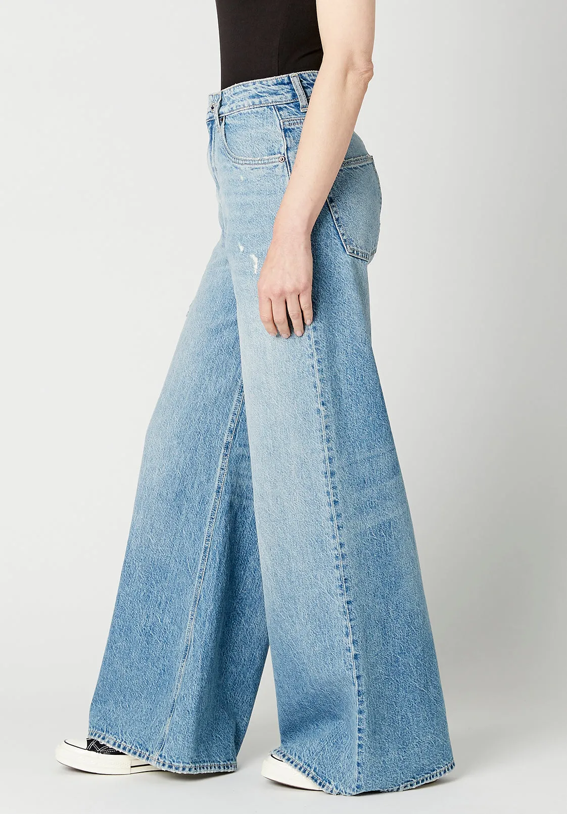 High Rise Super Wide Leg Alice Women's Jeans - BL15823 sold by Buffalo David Bitton product image thumbnail 3