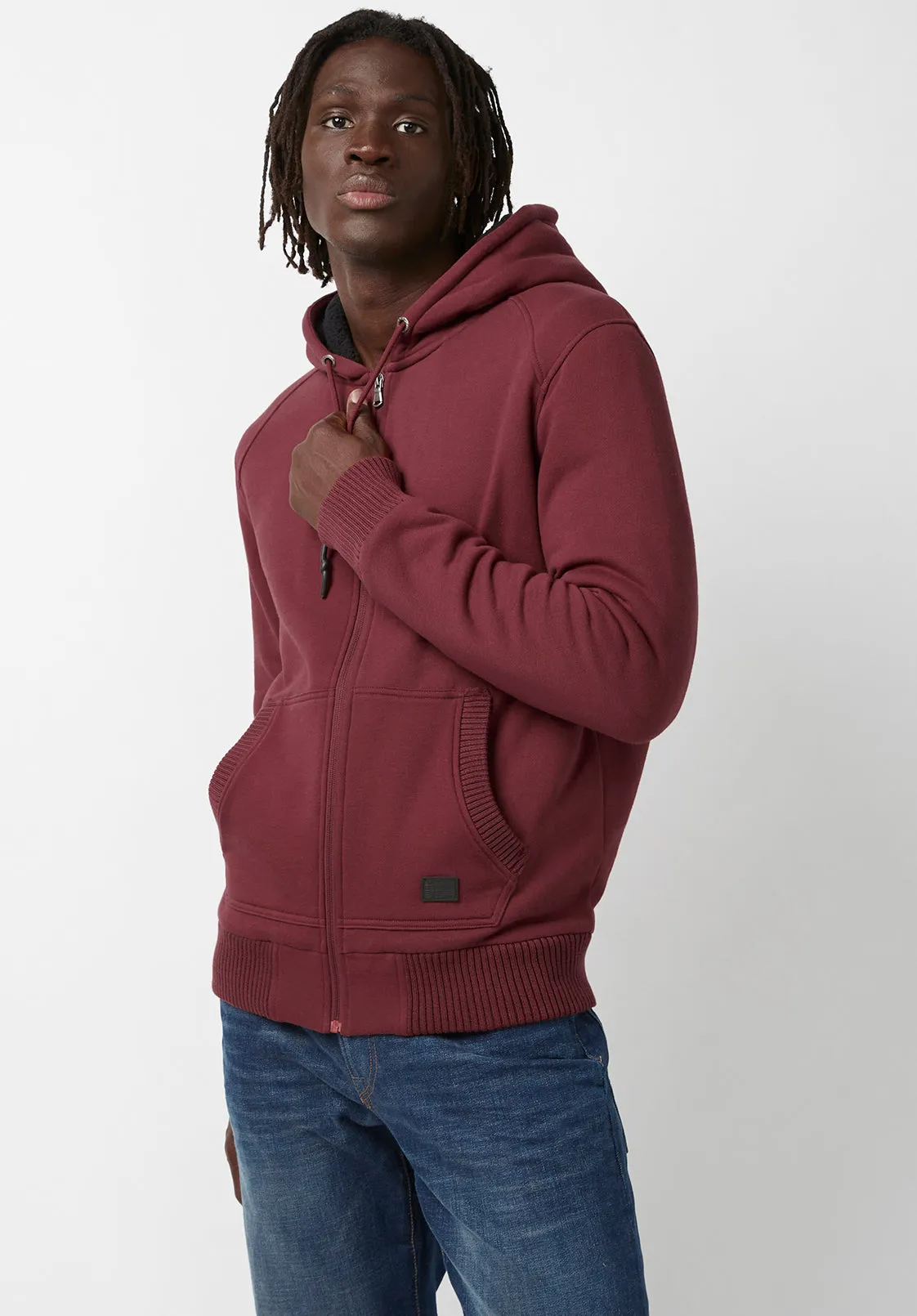 Fasox Red Men’s Sweatshirt - BM24161 sold by Buffalo David Bitton product image thumbnail 3