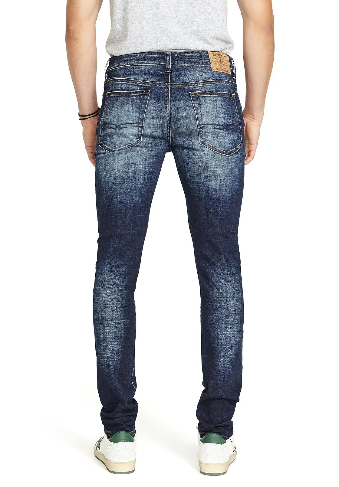 Max Men's Skinny Jeans, Light Medium Blue - BM22586 sold by Buffalo David Bitton product image thumbnail 2