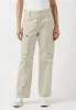 Low Rise Straight Gia Beige Cargo Pants - BL15915 sold by Buffalo David Bitton